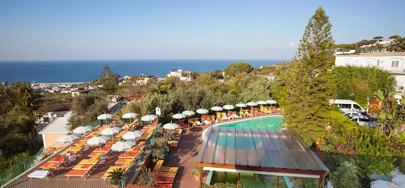 This is a view of the Resort Terme La Pergola